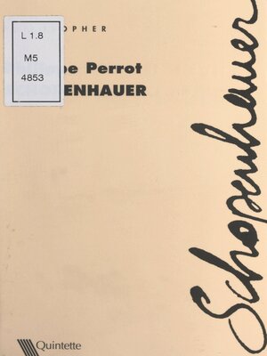 cover image of Schopenhauer